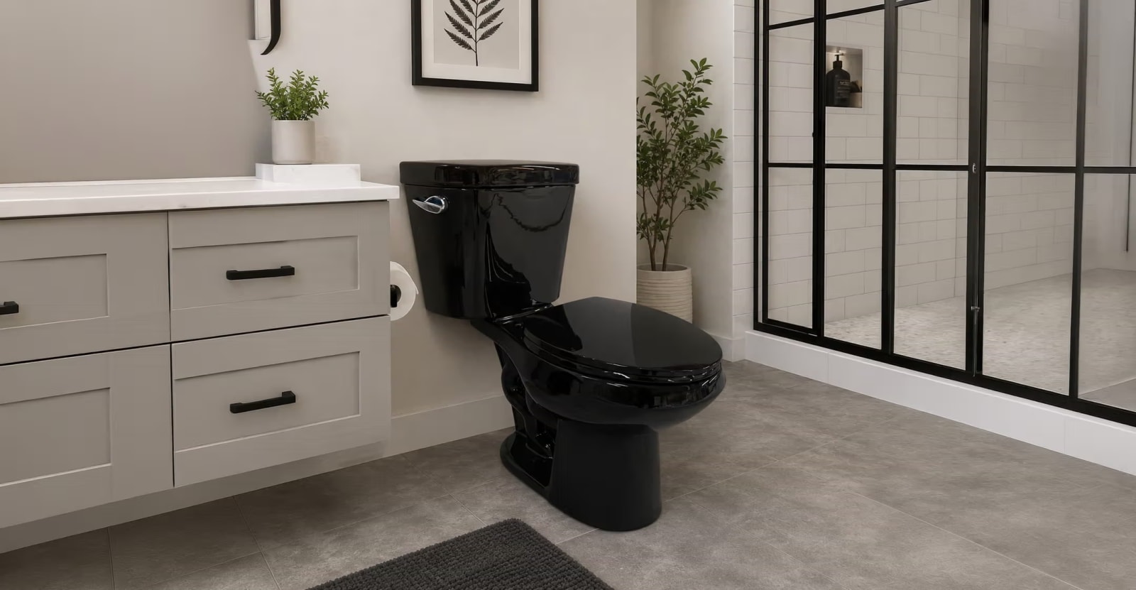 Fabac 2-Piece Elongated Toilet