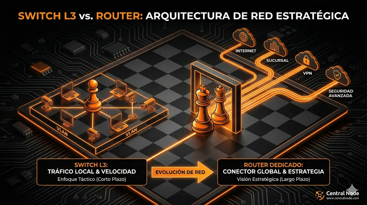 The Network Dilemma: When Is an L3 Switch Enough and When Do You Need the Intelligence of a Router?