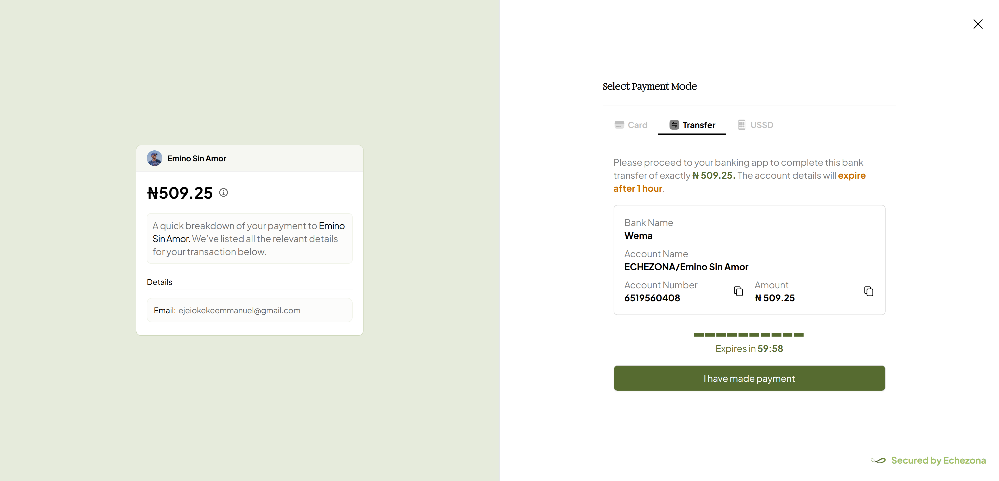 Web payments