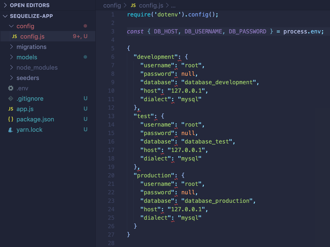 Seeding data in MySQL table using Sequelize and faker.js in NodeJS - Web  Learning Blog