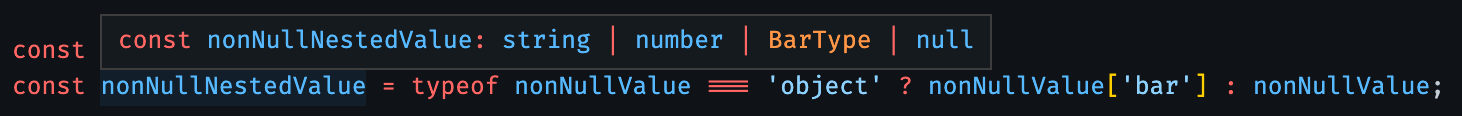 TypeScript code