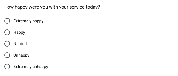 Survey Question
