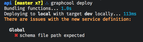 CLI to deploy to AWS