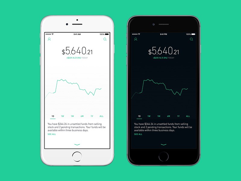 stocks mobile application