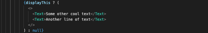 React code in Visual Studio Code