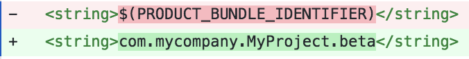 GitHub code changes