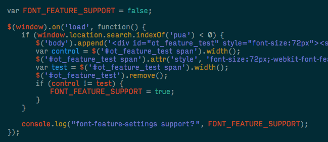 JavaScript code