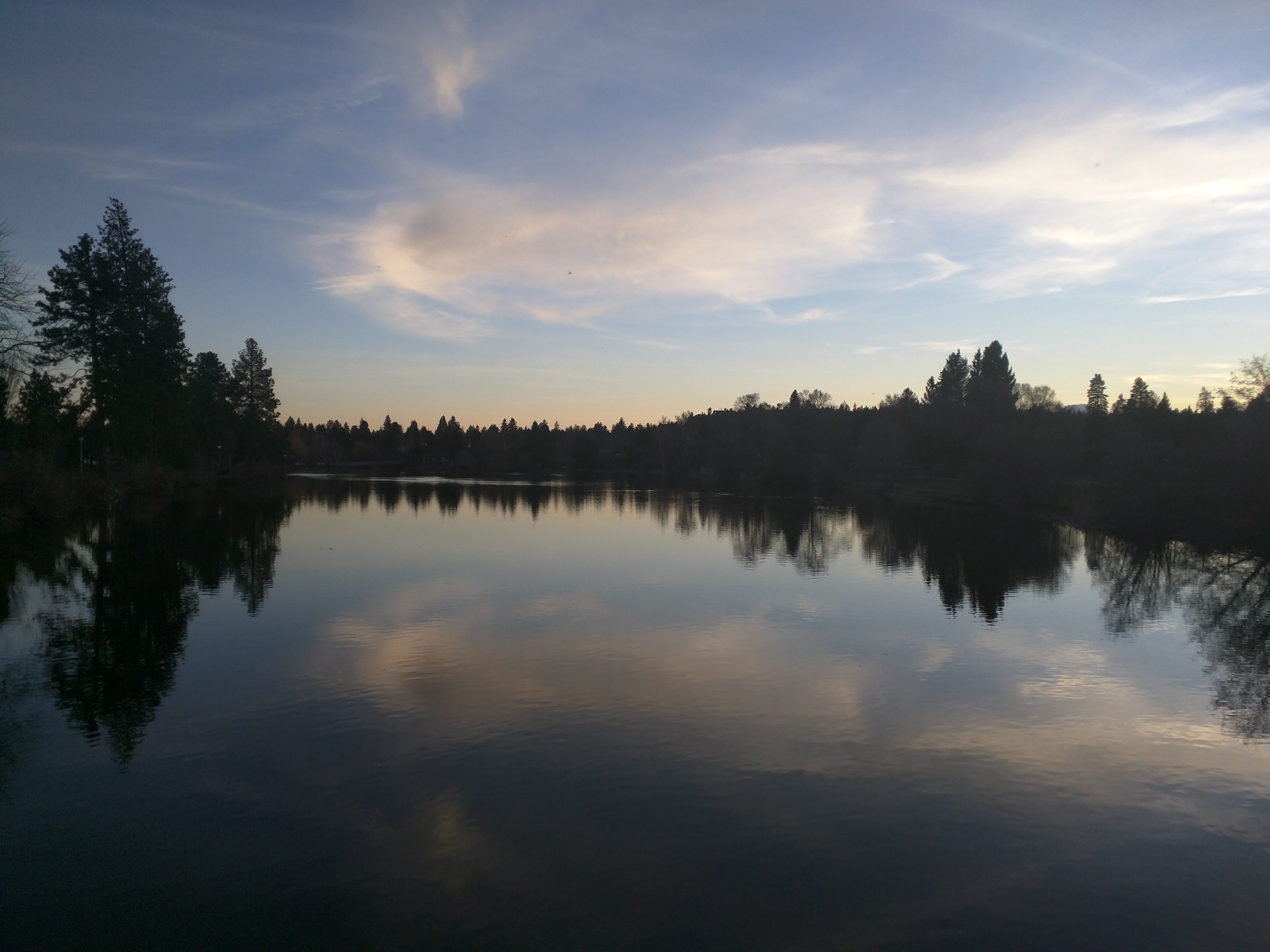 A lake in Snohomish County known as Little Lake Martha