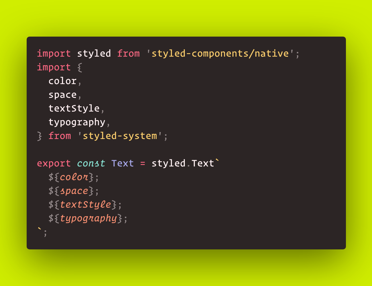 React CSS Code