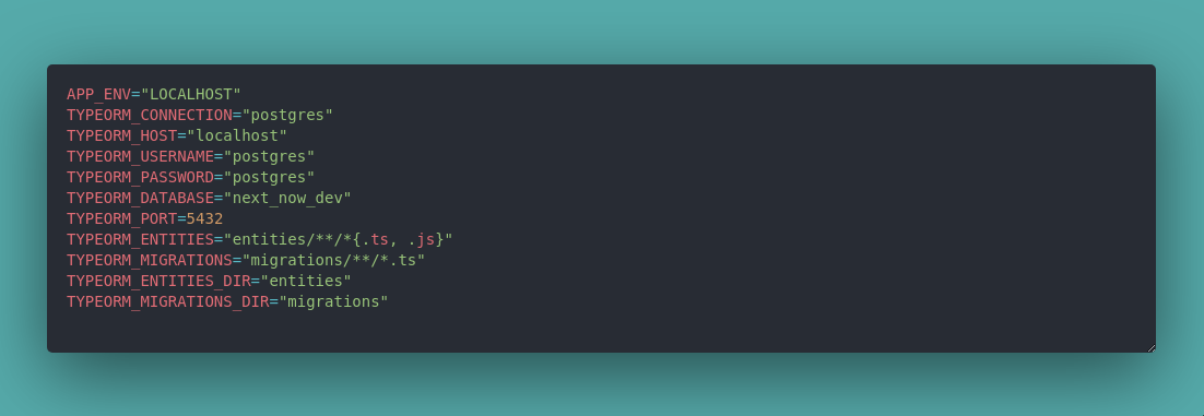 .env file