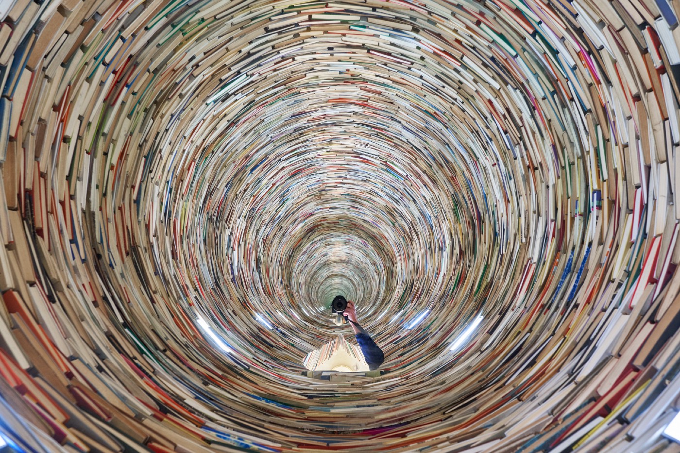 Painting for a downward spiral