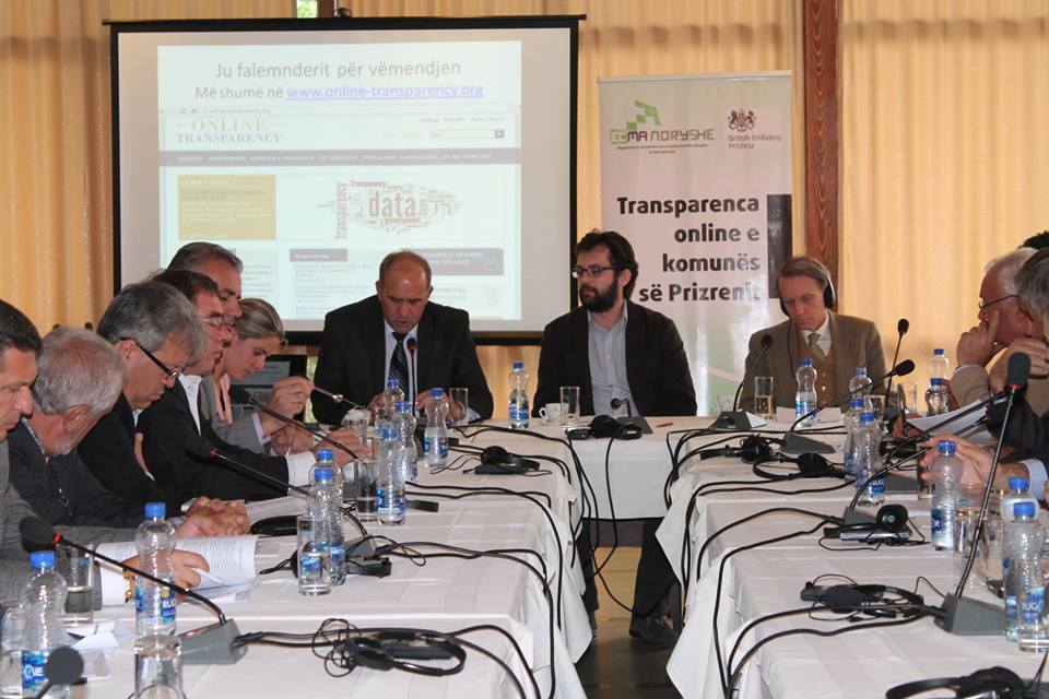 Annual conference of the “Online Transparency of Prizren Municipality” project 