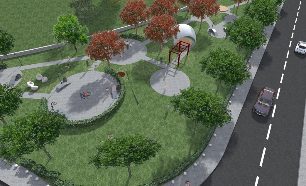 The community starts implementing the vision for Pirana village park