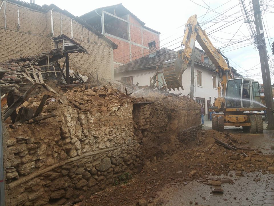 Prizren Municipality demolishes old buildings without the consent of Cultural Heritage Institutions