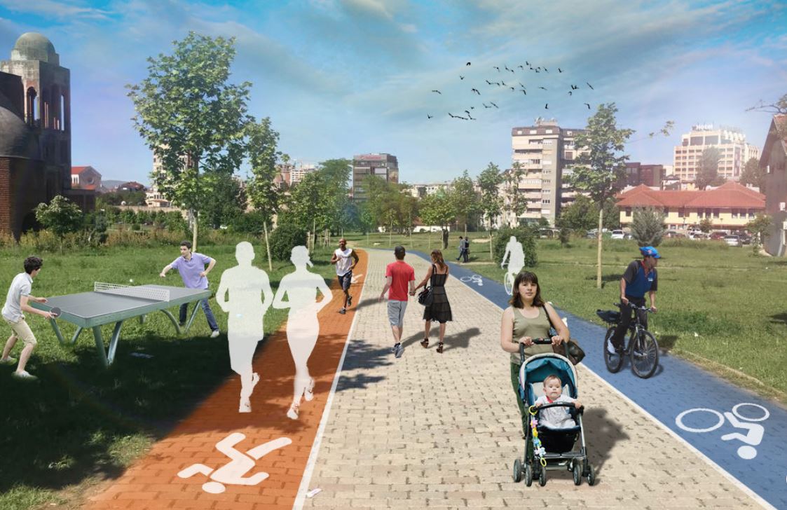 The vision for the University of Prishtina campus