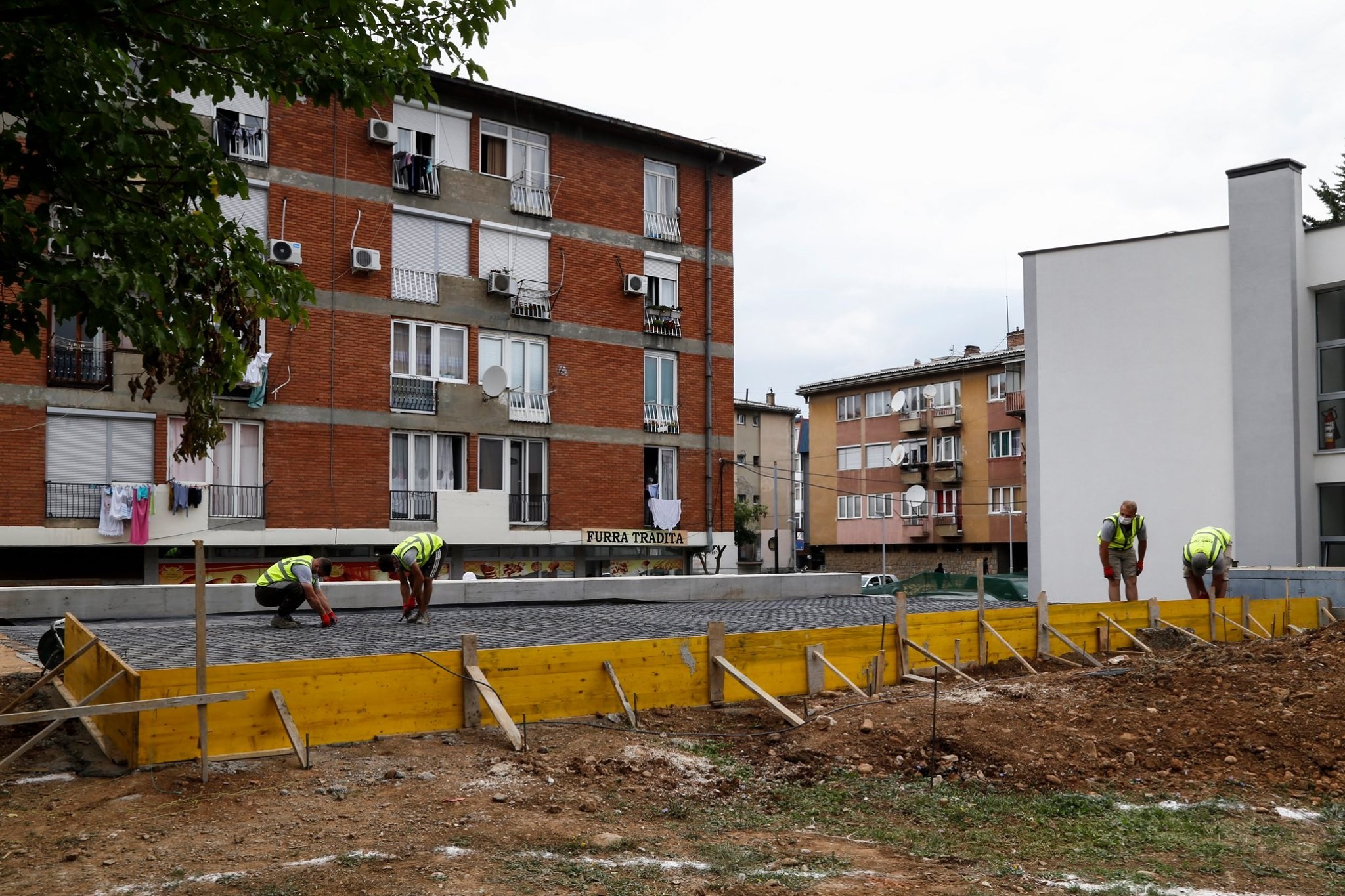 The works on the construction of the new park in Prizren has begun