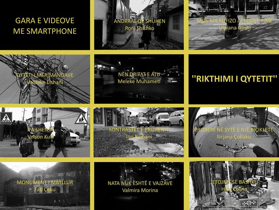 Videos part of the Video Competition with Smartphone, have been finalized