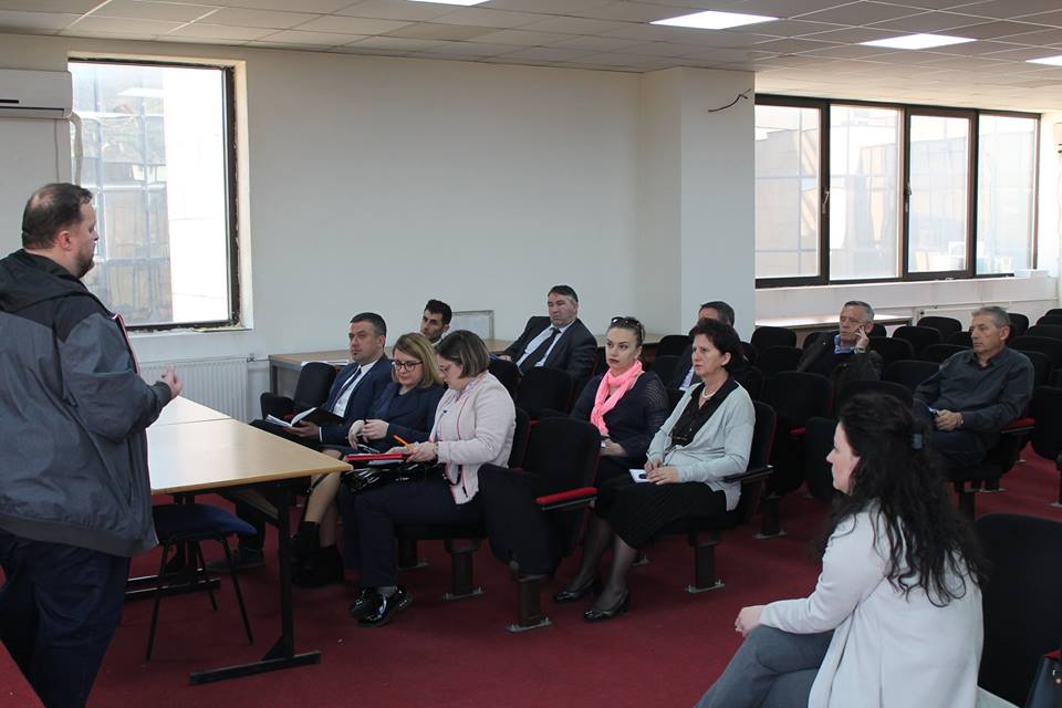 A meeting held with the representatives of the Municipal Directorates