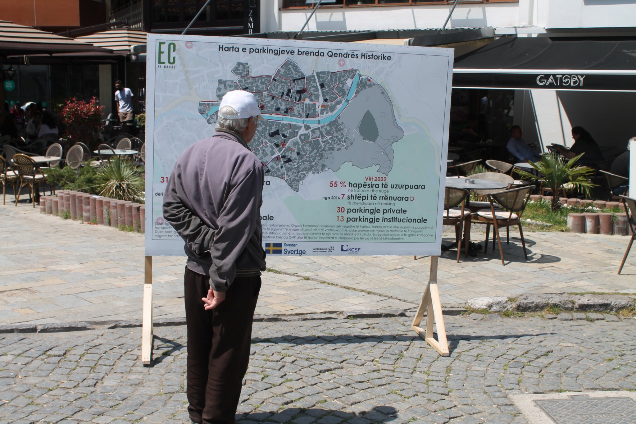 Parkingjet brenda Qendrës Historike të Prizrenit