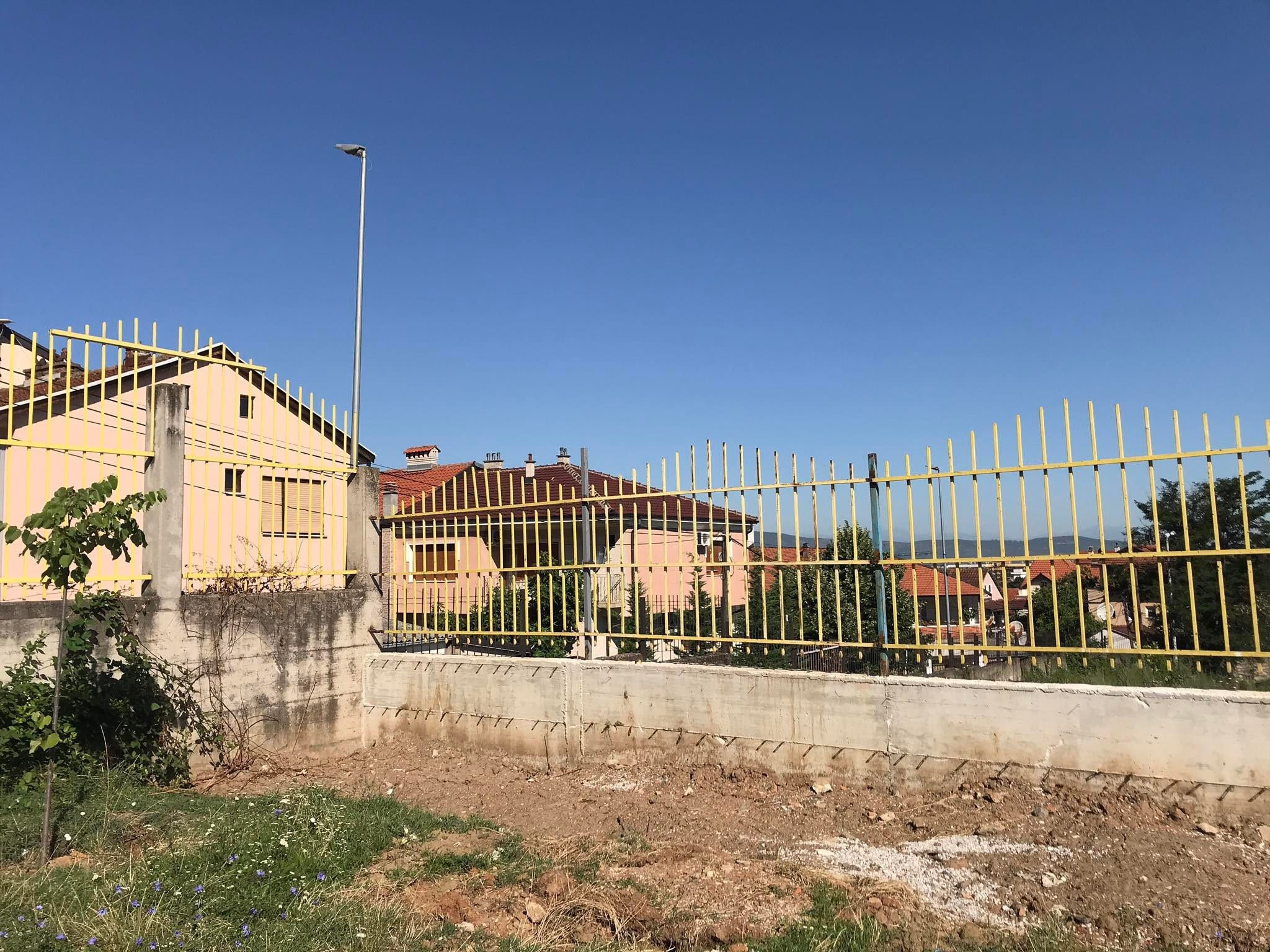 The protective wall at ShFMU "Fadil Hisari" is repaired