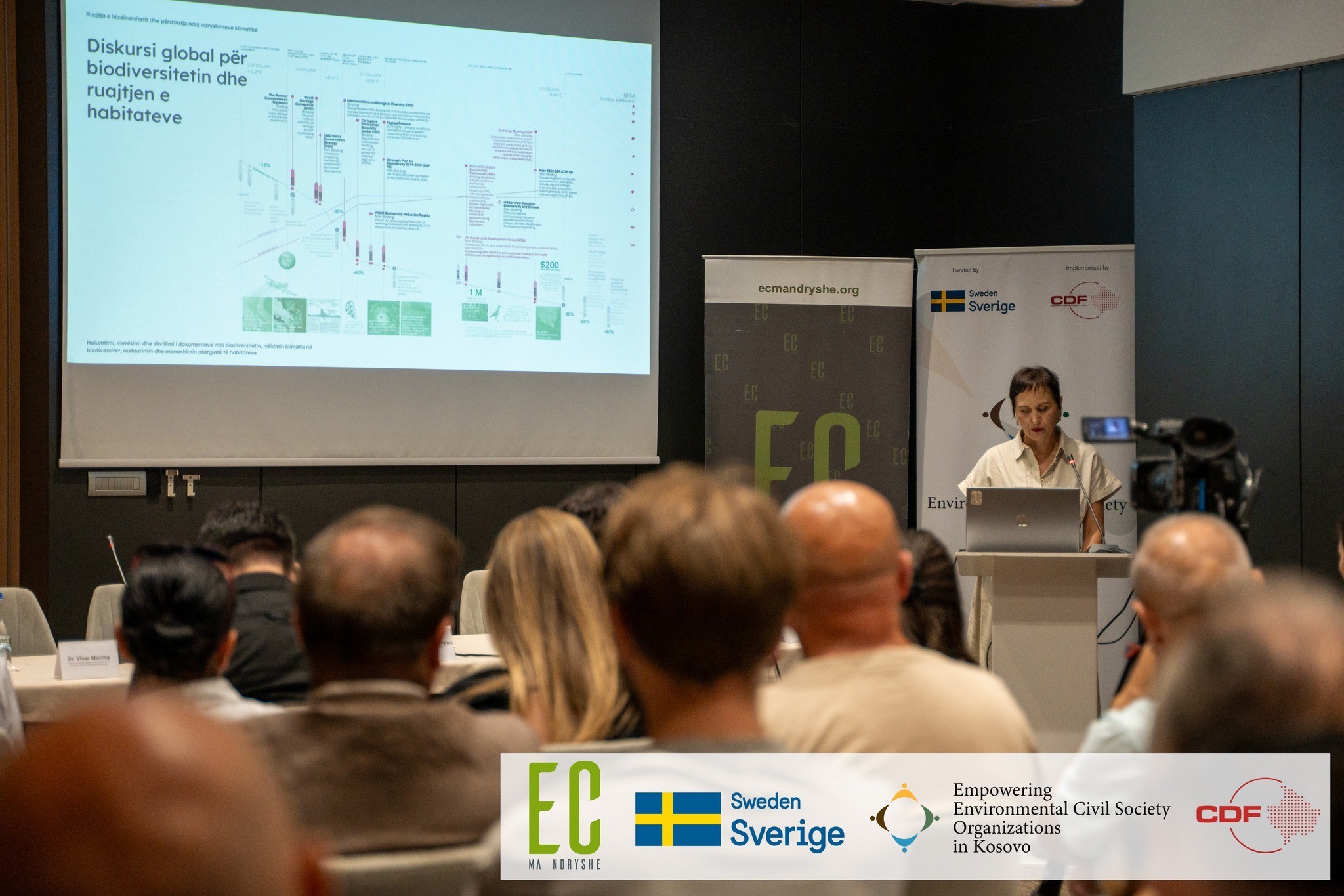 Gjetjet mbi biodiversitetin dhe ndikimin klimatik shpalosen në konferencën me hisedarët