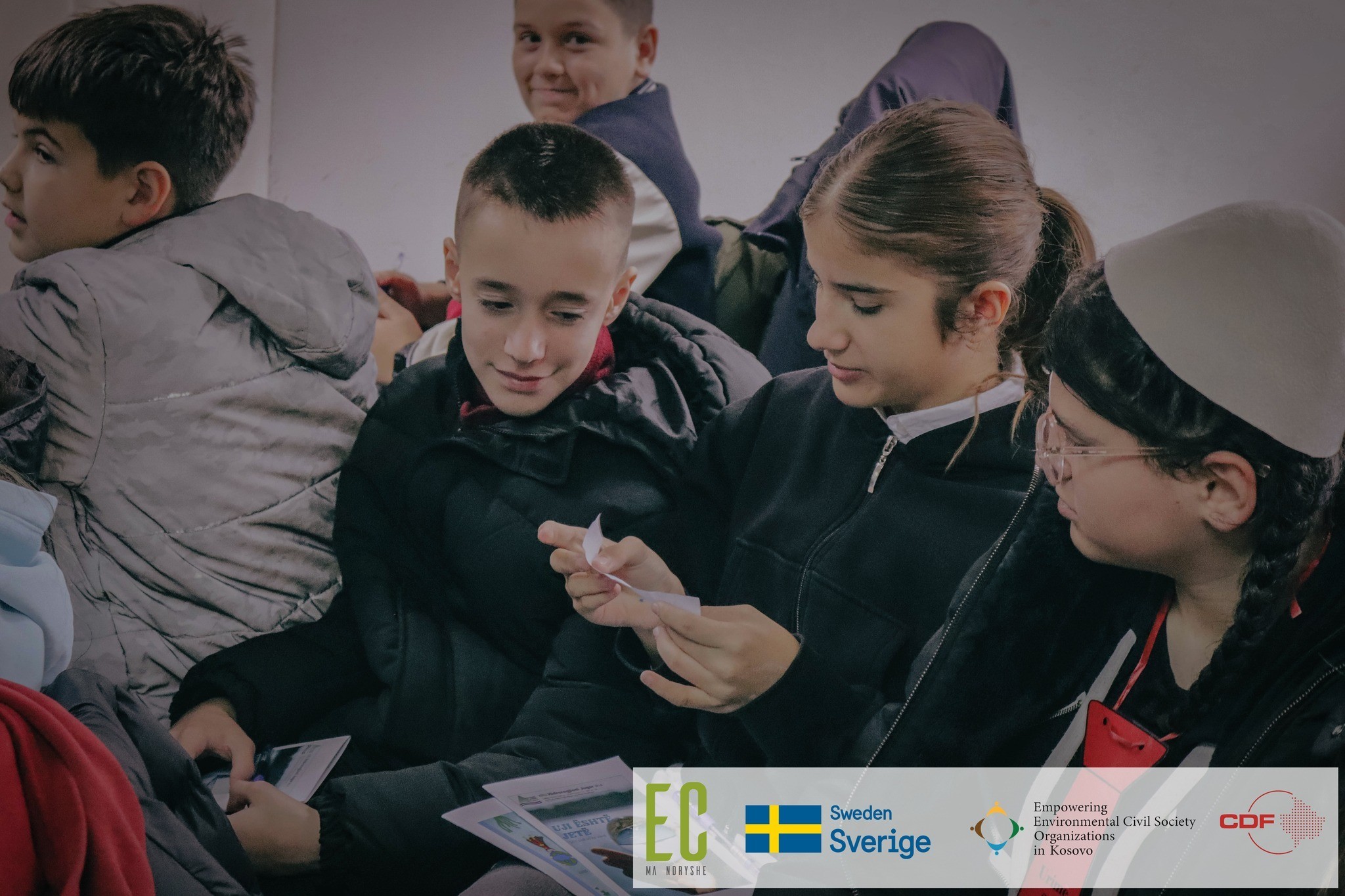 Sesion ndërveprues me nxënësit e Prizrenit mbi ruajtjen e ujit dhe biodiversitetin