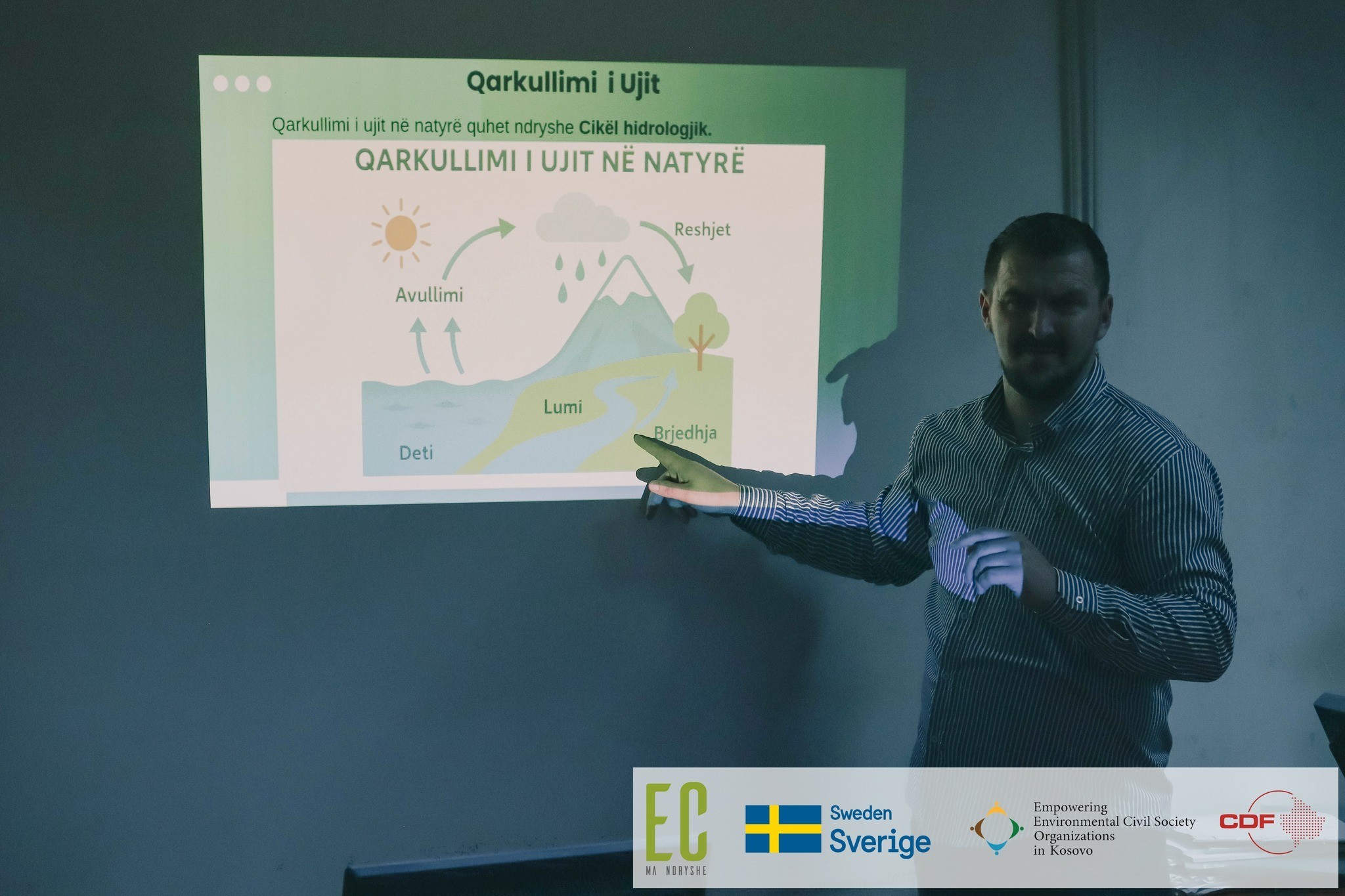 Sesion ndërveprues me nxënësit e Prizrenit mbi ruajtjen e ujit dhe biodiversitetin