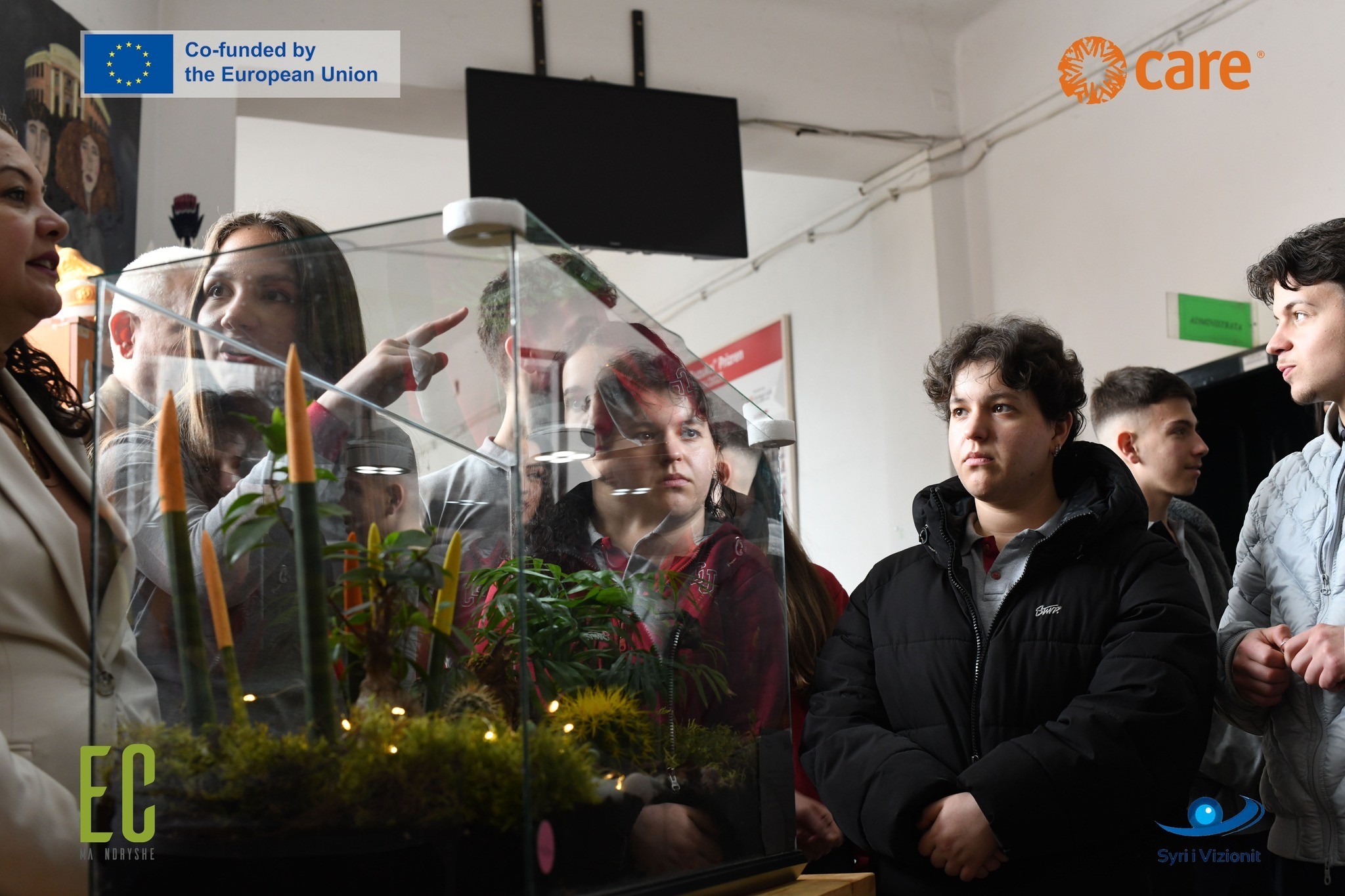 Nx&euml;n&euml;sit e gjimnazit &ldquo;Gjon Buzuku&rdquo; n&euml; Prizren promovojn&euml; biodiversitetin p&euml;rmes iniciativave praktike