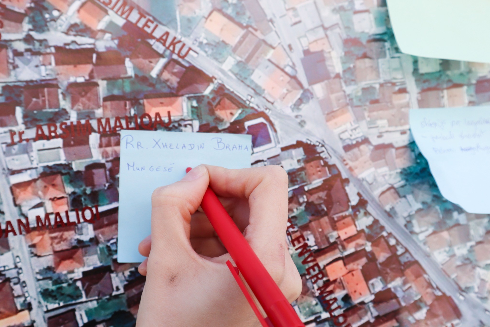 The &ldquo;One Wish For My Street&rdquo; initiative continues with residents of the &ldquo;Lakuriq&rdquo; neighborhood in Prizren 
