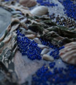 sea lion woman detail