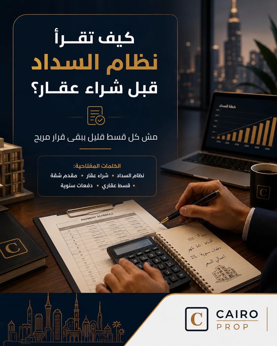 غلاف مقال كيف تقرأ نظام السداد قبل شراء عقار؟