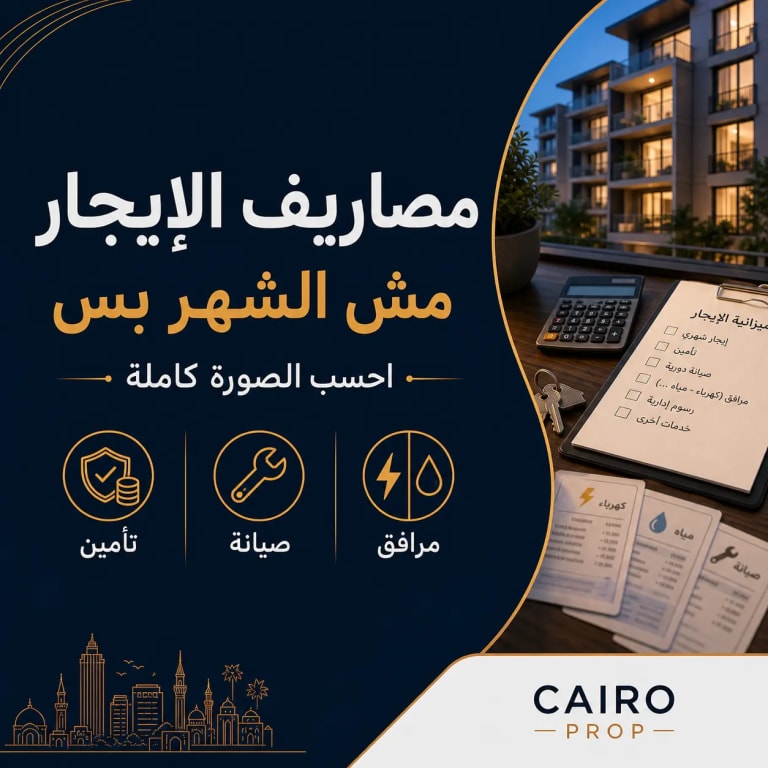 مصاريف الإيجار غير الشهرية