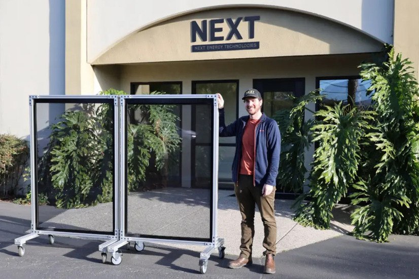 The world's largest transparent organic PV window