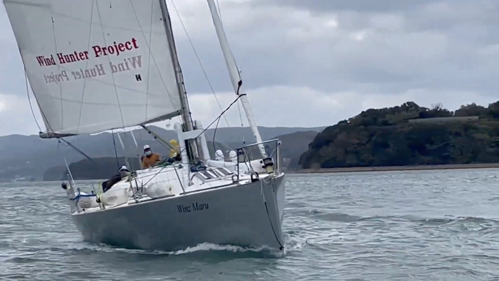 Japanese yacht produces green hydrogen at sea