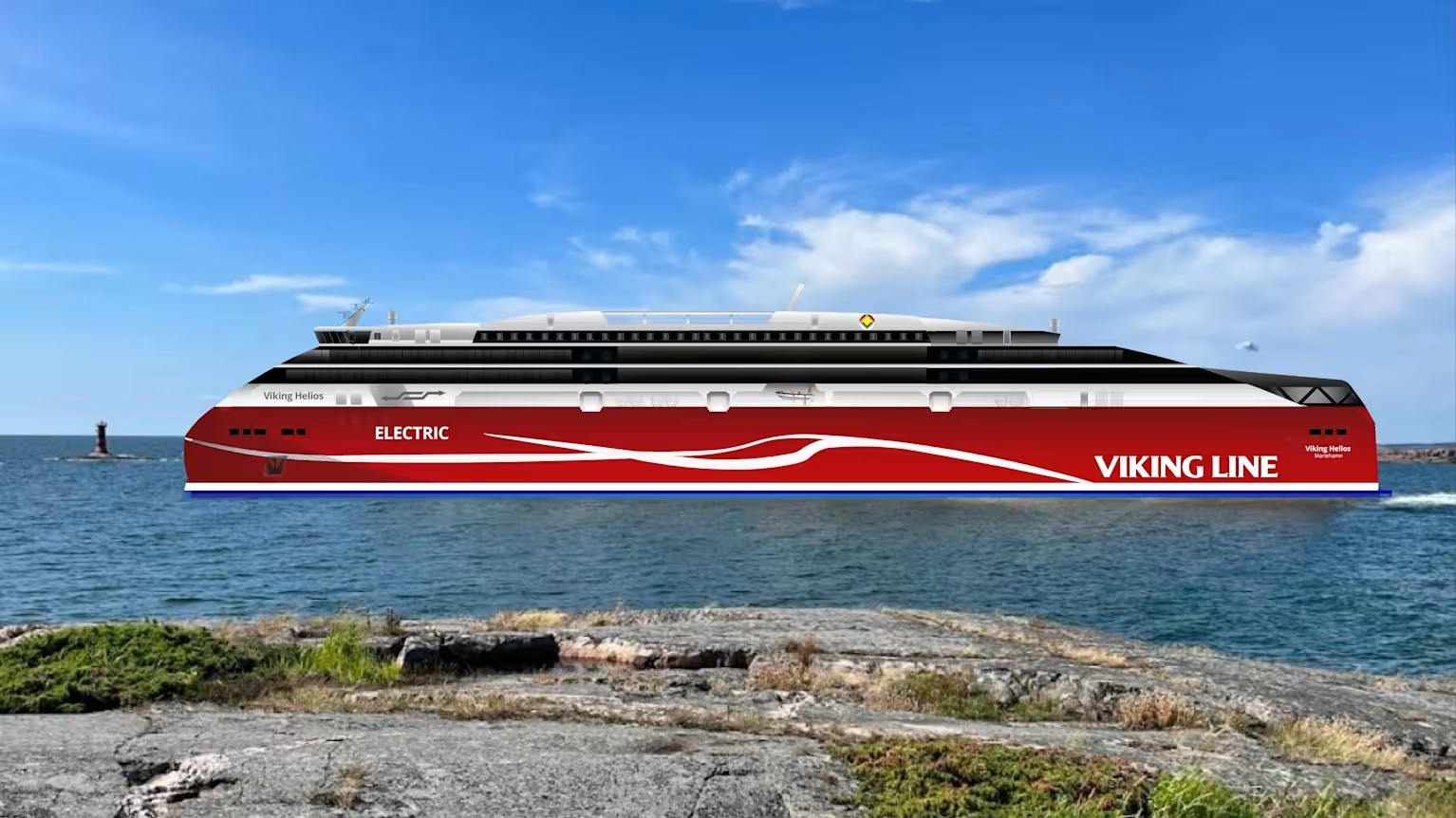 Largest electric ferry to link Finland and Estonia