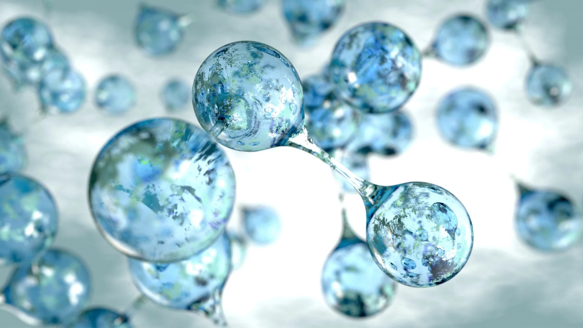 Green hydrogen made from water and sunlight