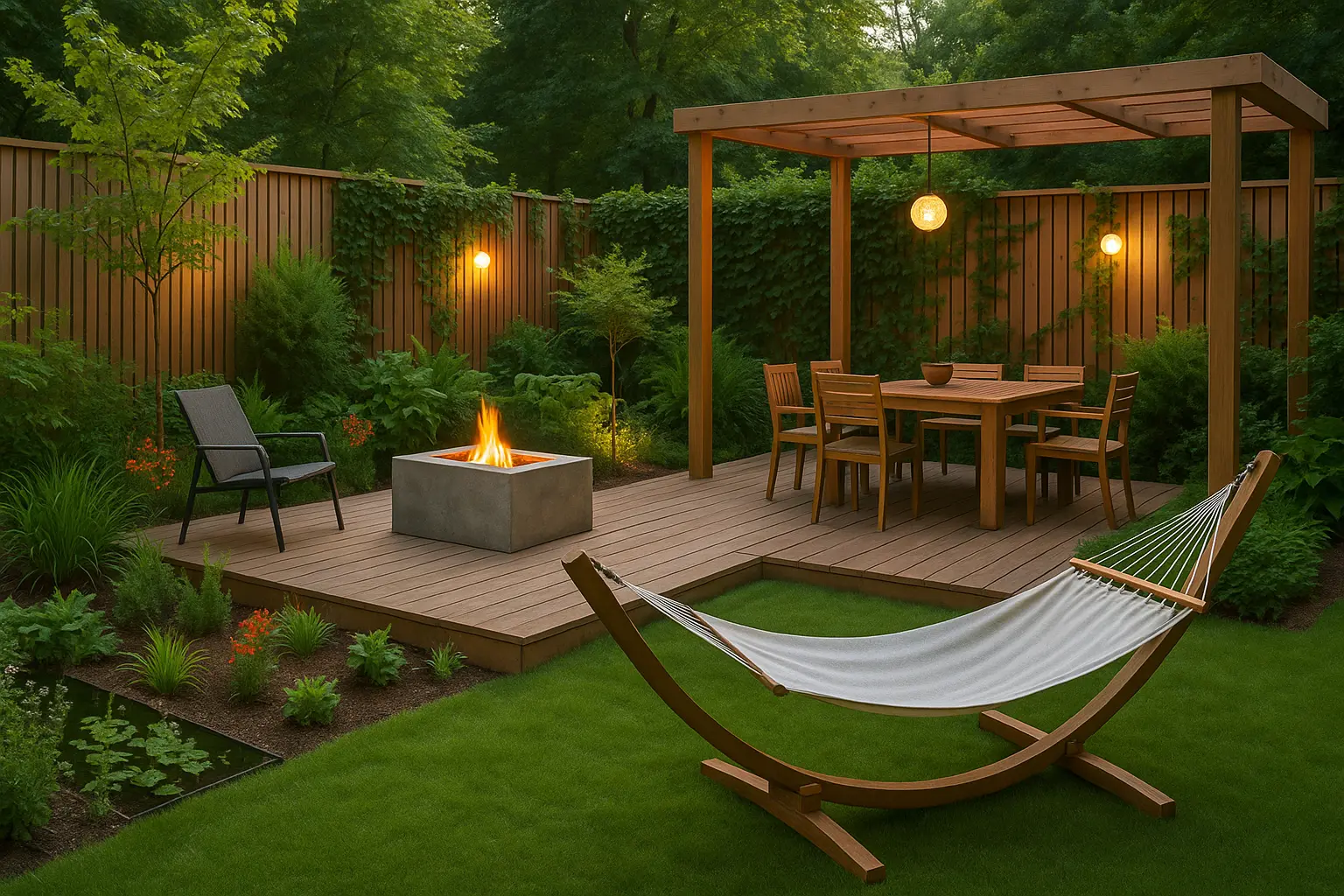 Creating eco-friendly outdoor spaces for wellness