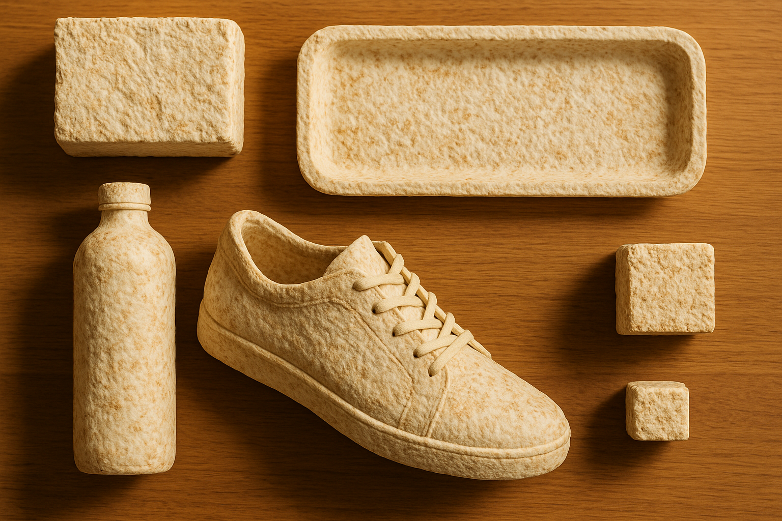 Mycelium is plastic of the future