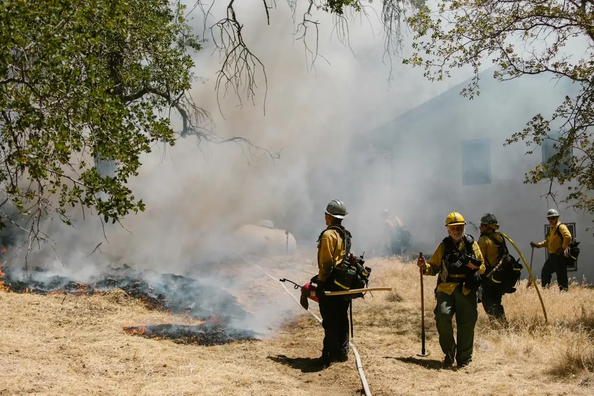 California wildfire becomes 4th-largest in history