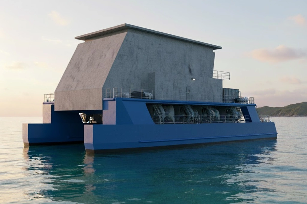 Floating 'Blowhole' Generates Energy From Waves