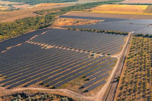 Largest double-sided solar farm in Europe