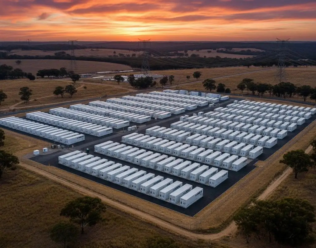 World's most powerful battery goes live at 350 MW