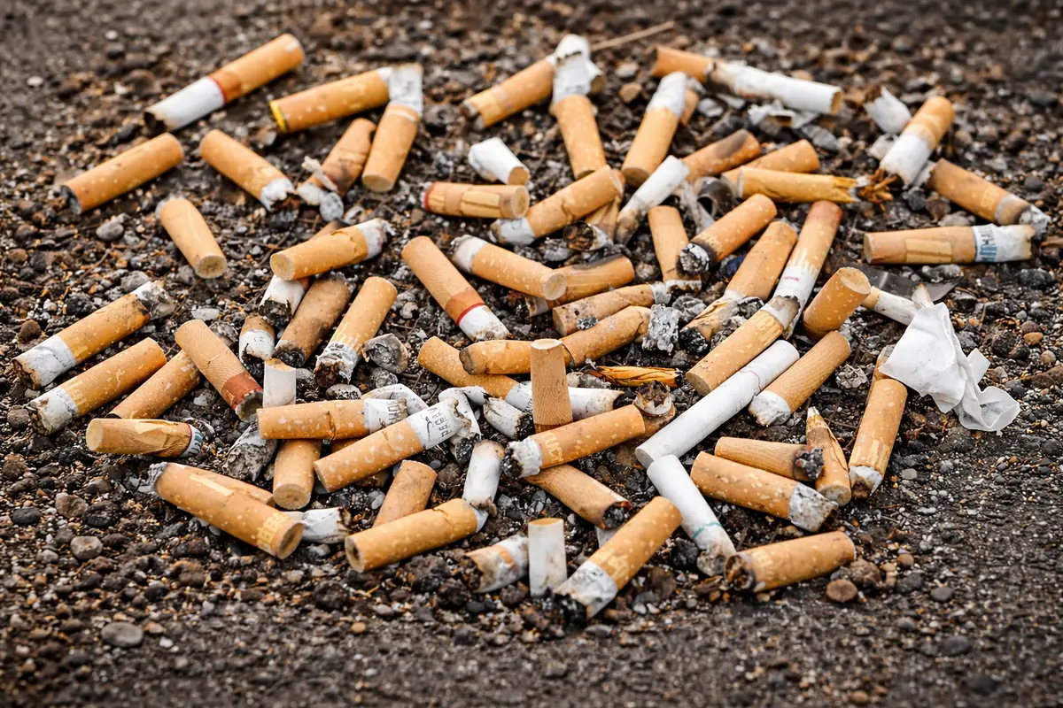 Cigarette butts turn into energy storage material