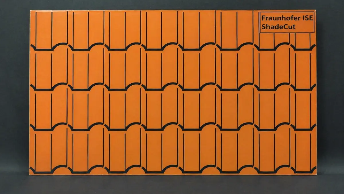 ShadeCut: high-efficiency designer solar panels