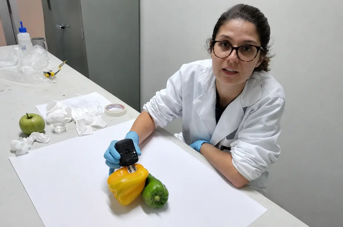 Biodegradable sensors detect plant pesticides