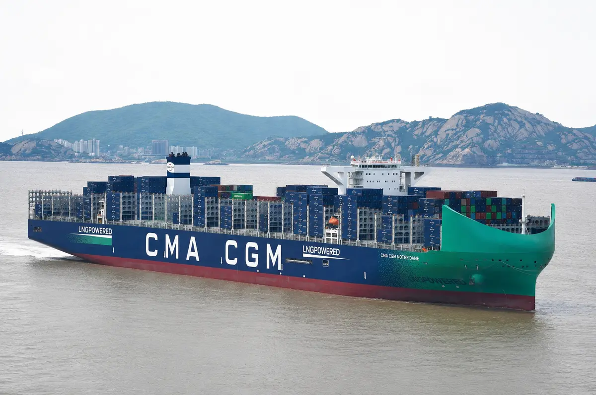 France launches largest LNG cargo ship
