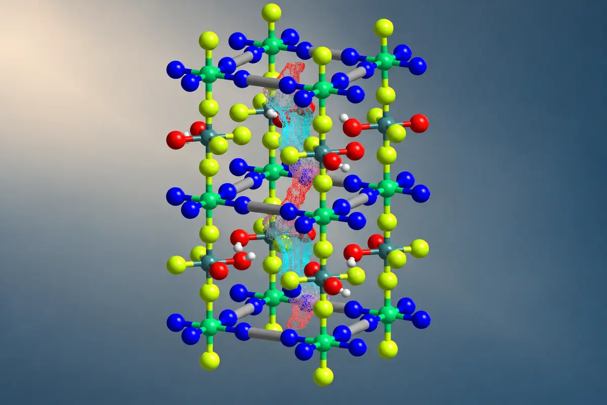 New material captures CO2 in humid flue gas