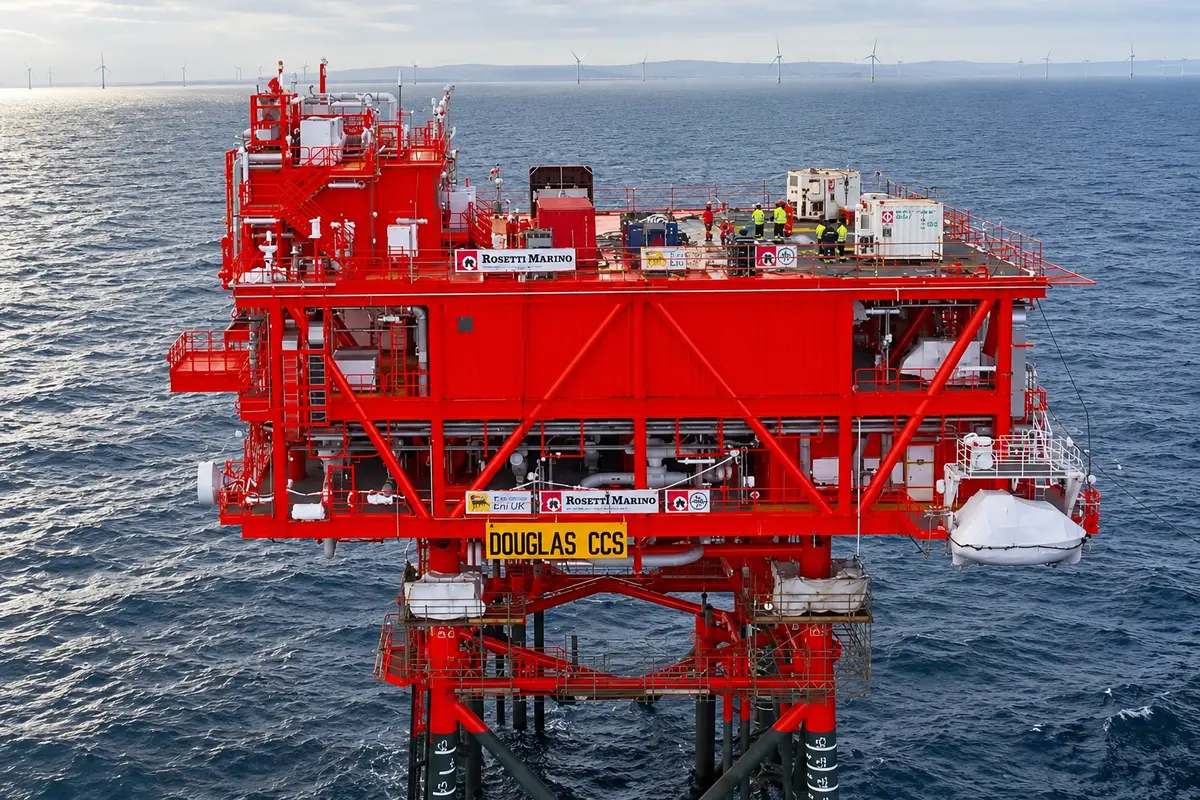 UK unveils world's first offshore CO2 hub