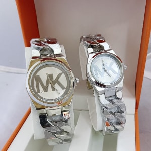 طقم ساعات Couple MK 3475 لون العرض