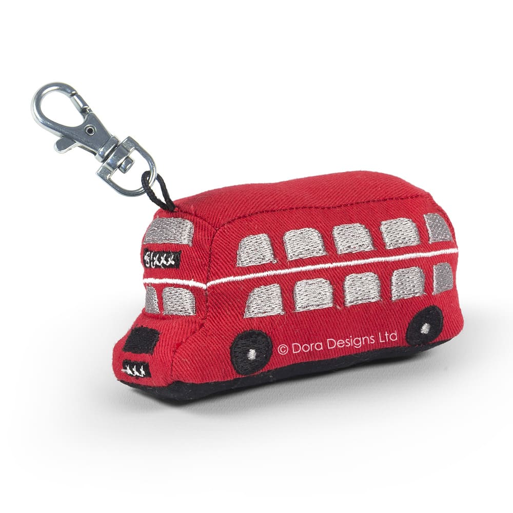 Red Bus Key Ring Dora Designs Ltd